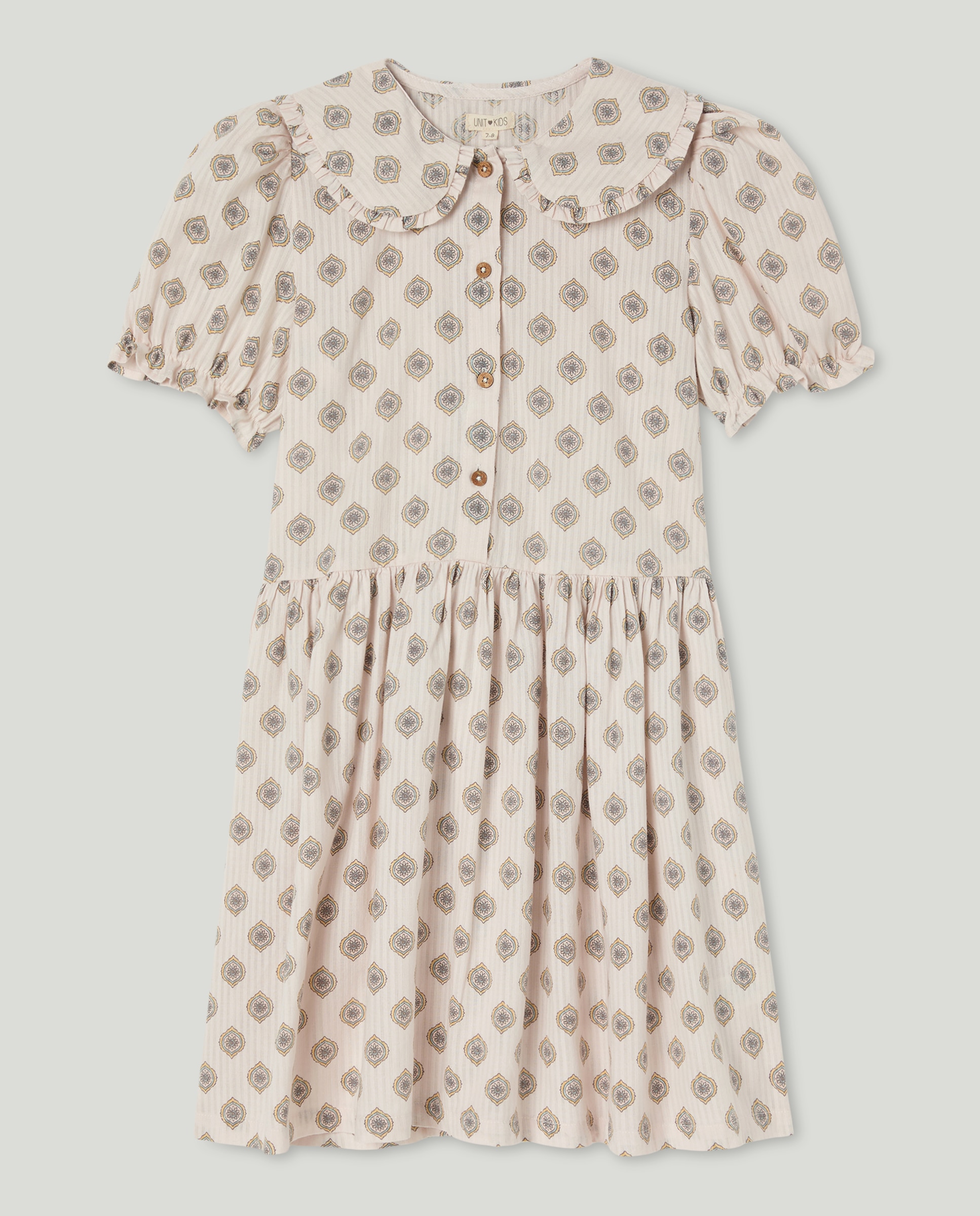 Imagen 0 de Vestido niña seersucker estampado