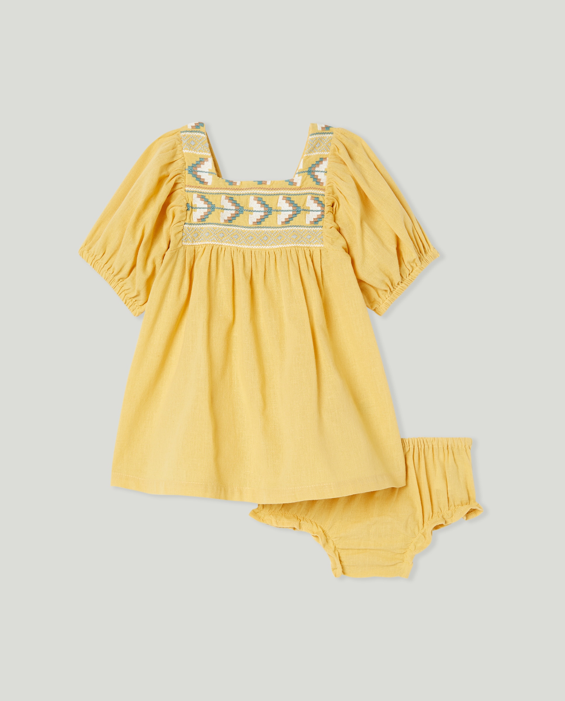 Imagen 0 de Vestido bebé niña bordado
