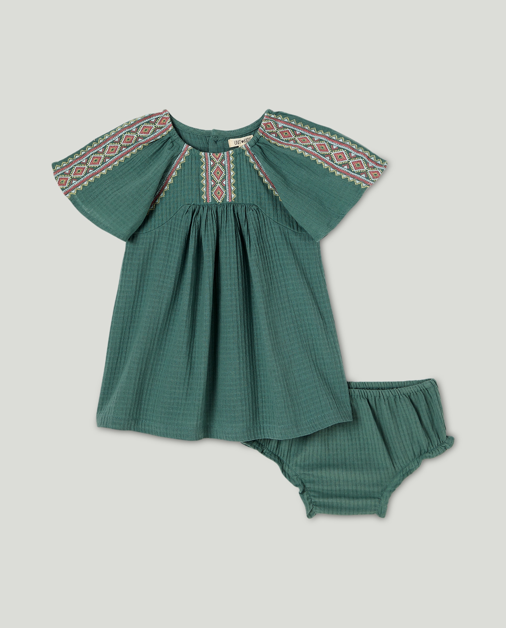 Imagen 0 de Vestido bebé niña bordados
