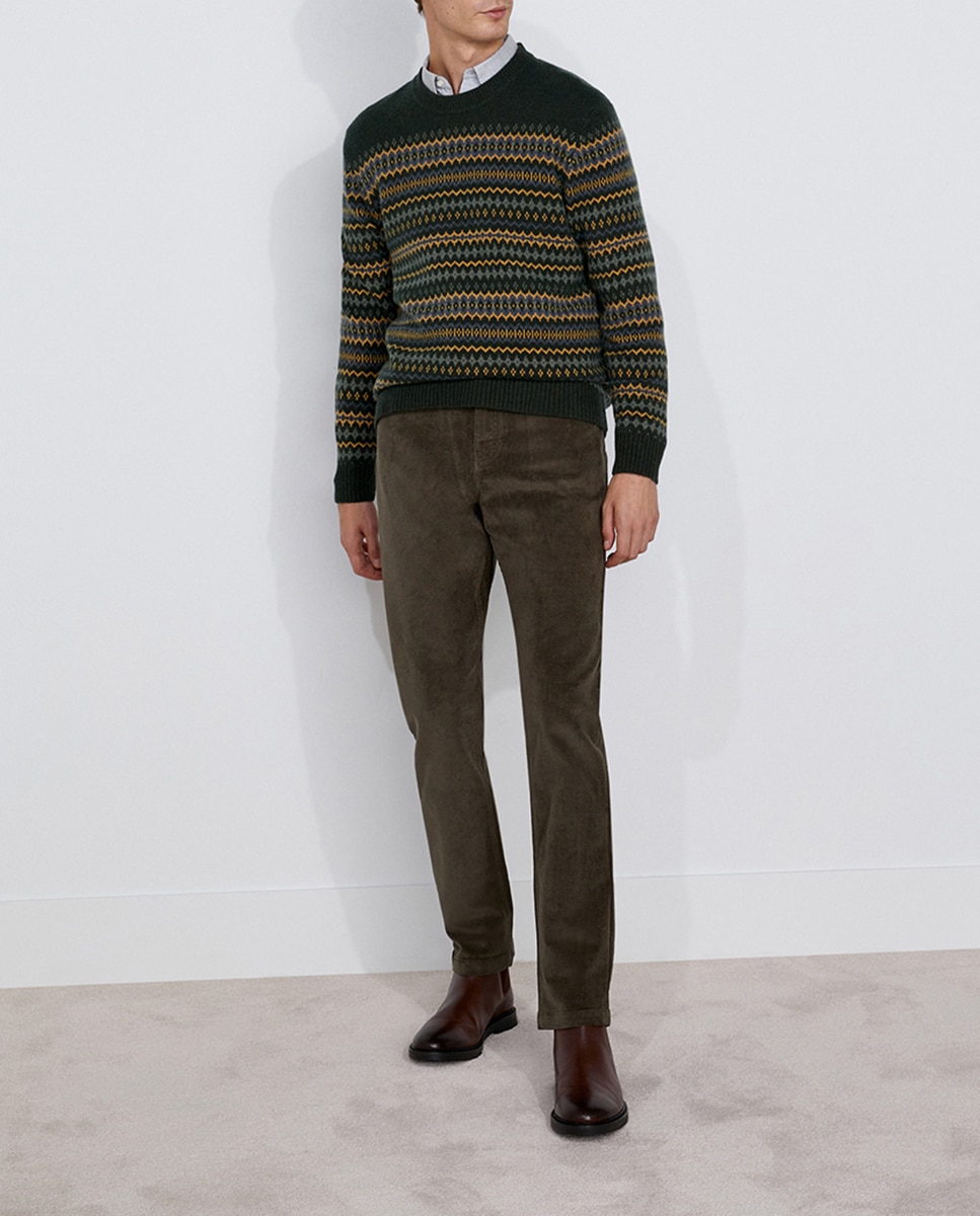 Imagen 0 de Pantalón de hombre cinco bolsillos fit clásico