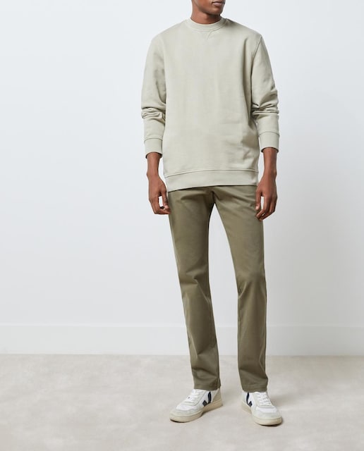 Imagen 0 de Pantalón de hombre ESSENTIAL recto en algodón elastómero