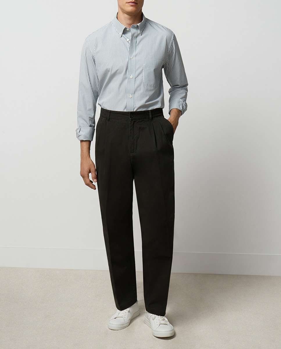 Imagen 0 de Pantalón de hombre essential tradicional algodón elastómero