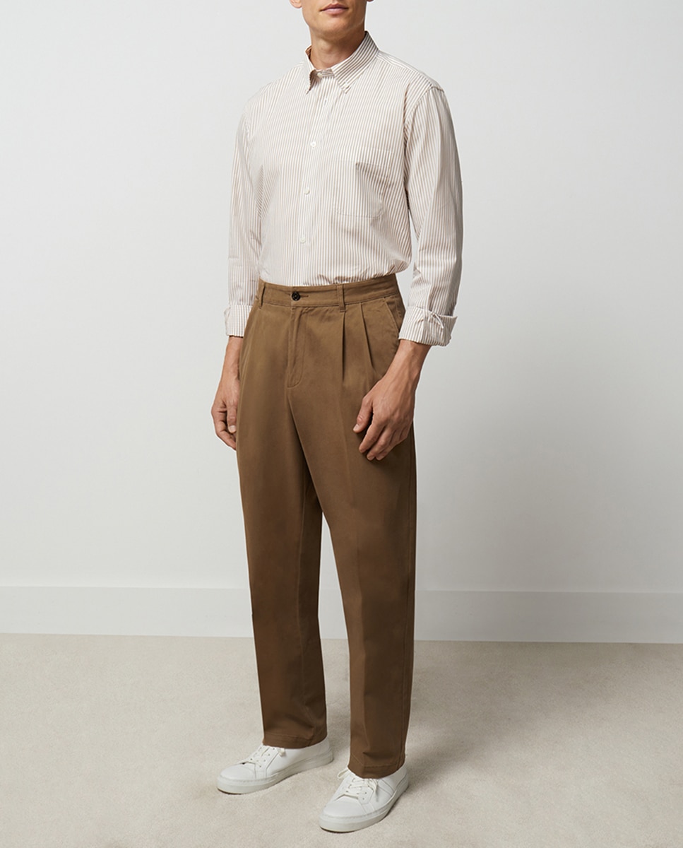 Imagen 0 de Pantalón de hombre essential tradicional algodón elastómero
