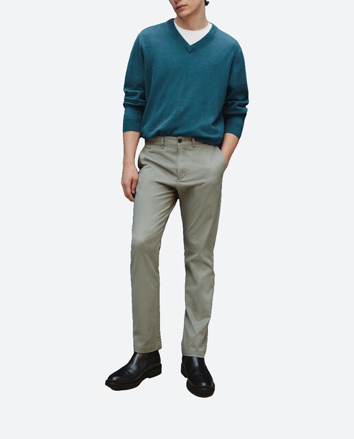 Imagen 0 de Pantalón hombre de sport slim algodón elastómero