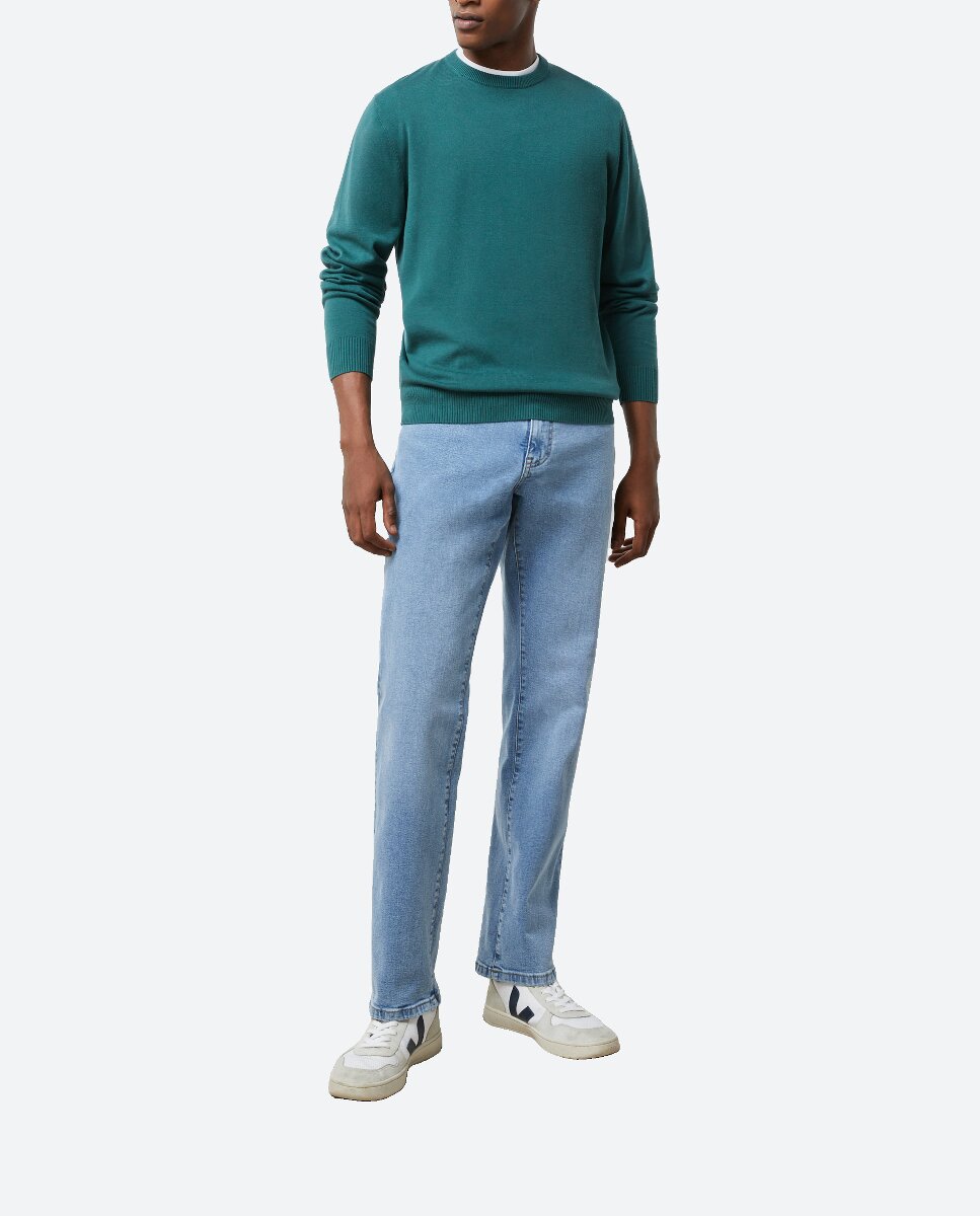 Imagen 0 de Pantalon hombre de cinco bolsillos denim regular algodón stretch