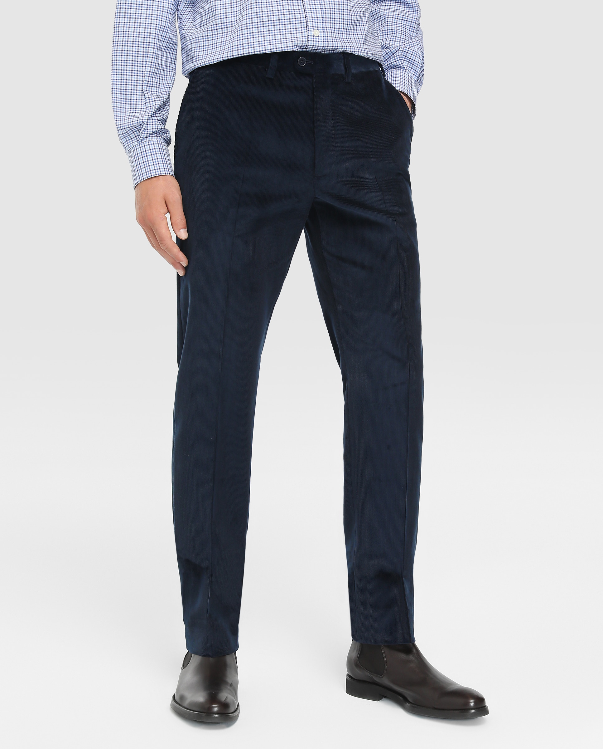 Imagen 0 de Pantalón de pana de hombre Mirto regular azul