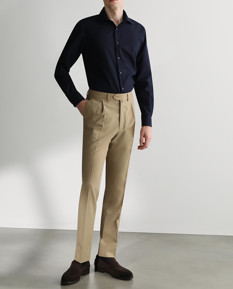 Imagen 0 de Pantalón de vestir tradicional de hombre