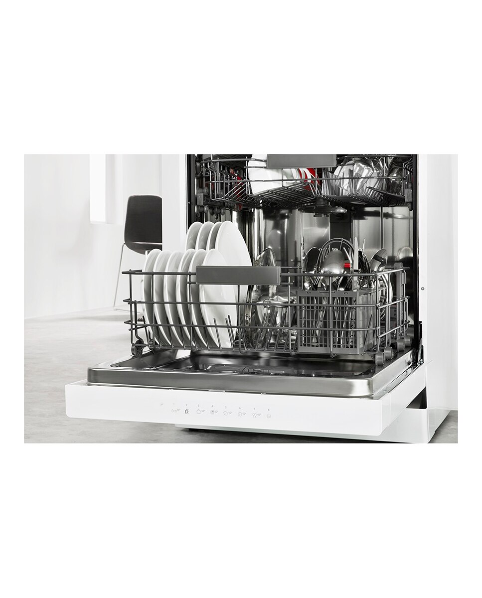 Máquina de Lavar Loiça Whirlpool WFC 3C26 P com Tecnologia 6º Sentido, para 14 Talheres e de 60 cm - Branco Branco-5