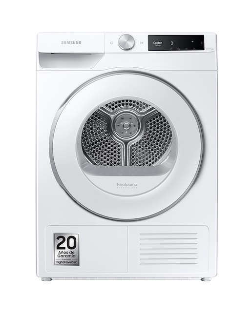 Imagen 0 de Secadora con Bomba de Calor Samsung 9kg Programas de Vapor Clase A+++ Blanca DV90T6240HE/S3. Reacondicionado grado A