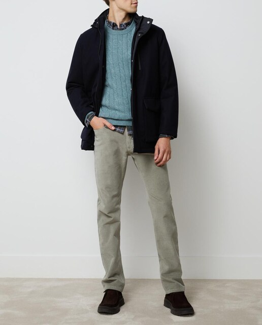 Imagen 0 de Chaquetón liso de hombre de lana