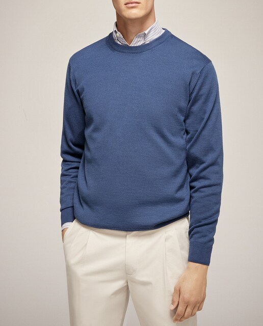 Imagen 0 de Jersey de hombre con el cuello redondo