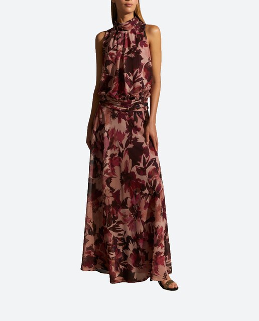 Imagen 0 de Vestido largo fluido corte