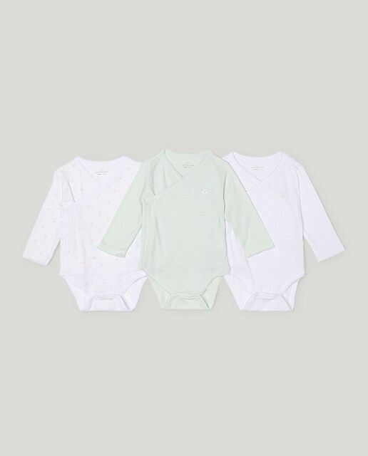 Imagen 0 de Pack tres bodys recien nacido