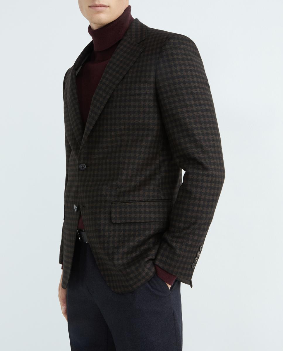 Imagen 0 de Chaqueta hombre regular cuadro pastilla