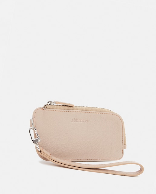 Imagen 0 de Monedero de mujer de piel en camel