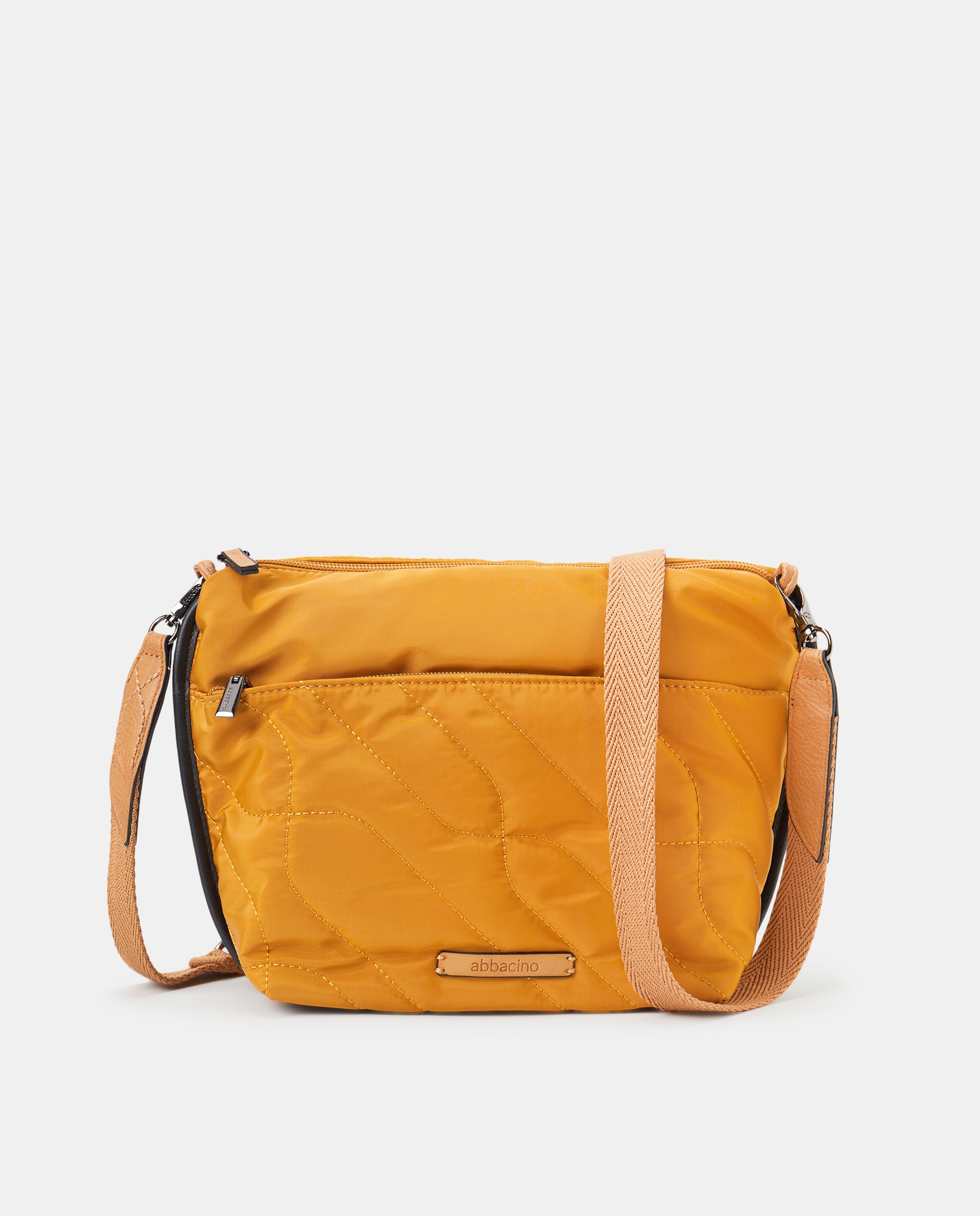 Imagen 0 de Organizador para bolso en materiales reciclados y acolchado amarillo