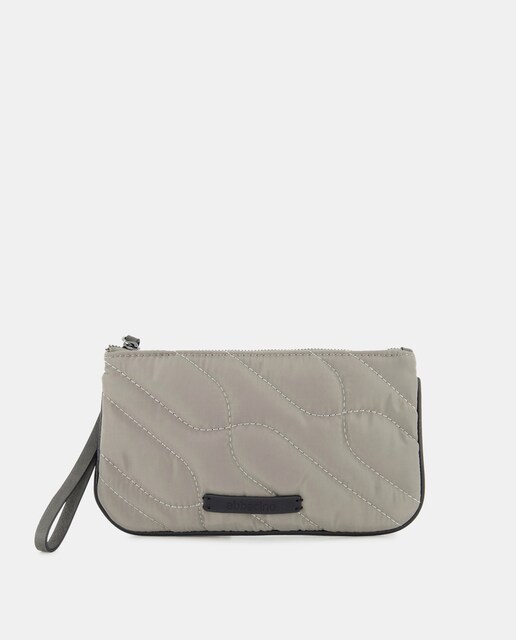 Imagen 0 de Neceser acolchado en materiales reciclados gris