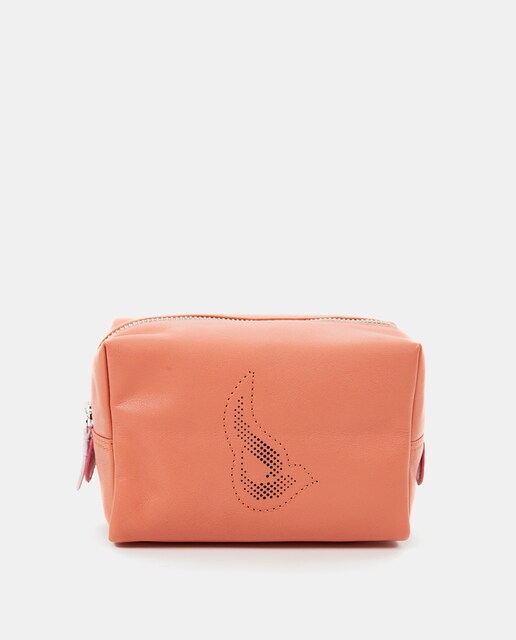 Imagen 0 de Neceser grande de piel con cremallera