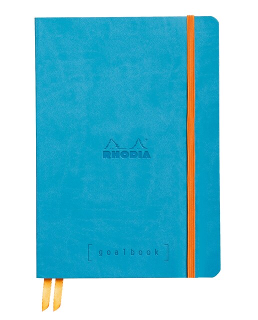 Imagen 0 de Cuaderno Goal Book A5 DOT Rhodia Azul Turquesa