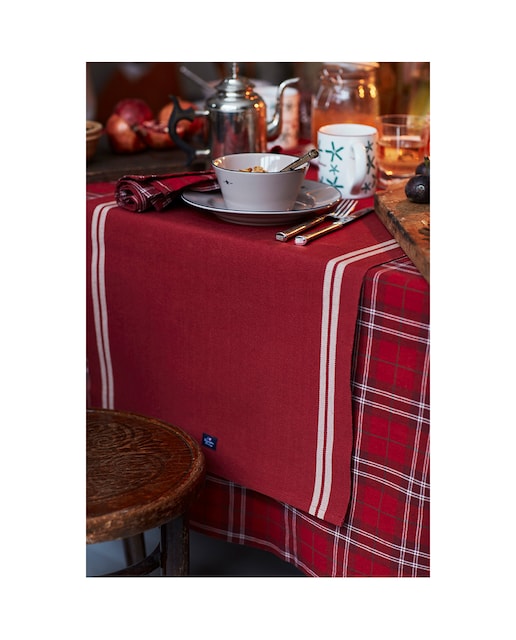 Imagen 0 de Camino de mesa algodón orgánico Ribside Stripes Lexington