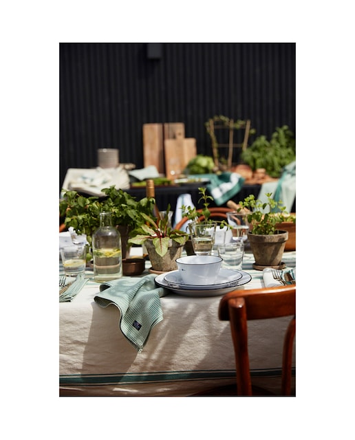 Imagen 0 de Mantel lino y algodón Stripes Lexington