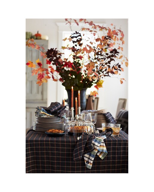 Imagen 0 de Mantel algodón y lino Checked 23 Lexington