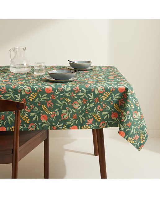 Imagen 0 de Mantel antimanchas resinado Pomegranade Basics El Corte Inglés