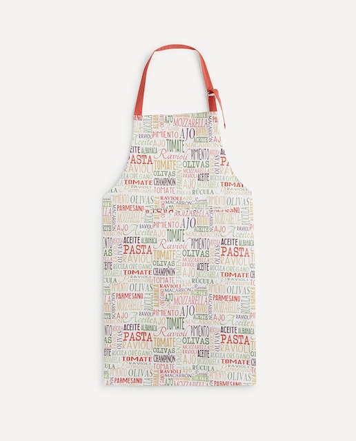 Imagen 0 de Delantal algodón Ingredientes El Corte Inglés