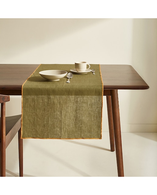 Imagen 0 de Camino de mesa lino Net C El Corte Inglés