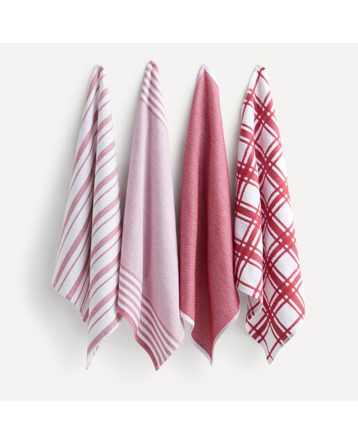 Imagen 0 de Set 4 paños algodón sostenible Heidi El Corte Inglés