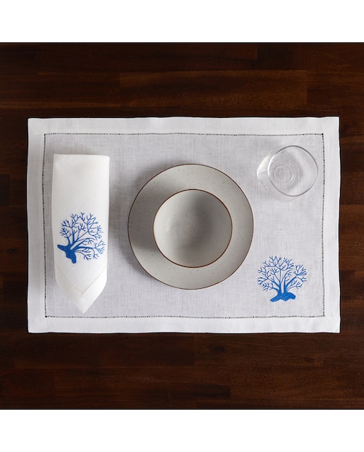 Imagen 0 de Set mantel individual y servilleta Coral El Corte Inglés