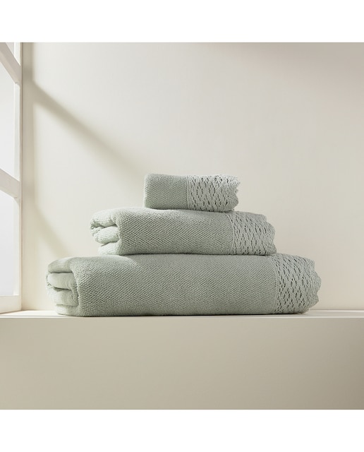 Imagen 0 de Toalla de baño algodón 500 gr/m2 Crochet El Corte Inglés