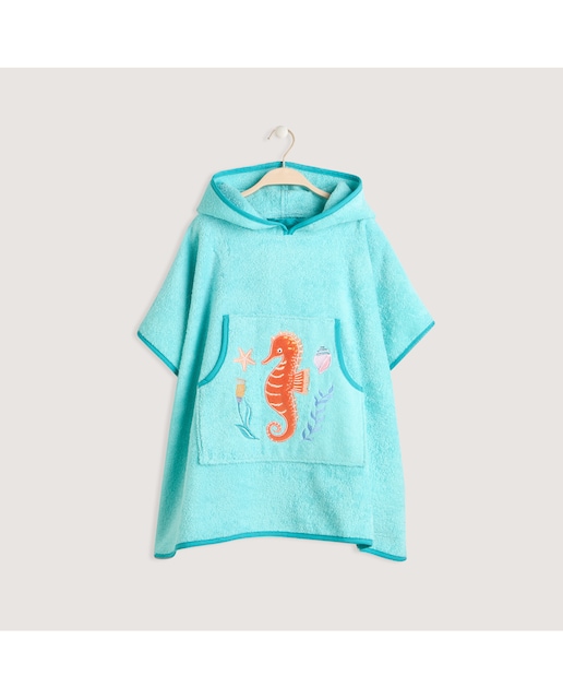 Imagen 0 de Poncho de playa infantil algodón Caballito Mini Home - El Corte Inglés