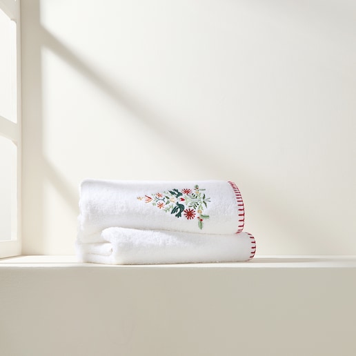 Imagen 0 de Juego de 2 toallas de lavabo algodón 500 gr/m2 Árbol El Corte Inglés