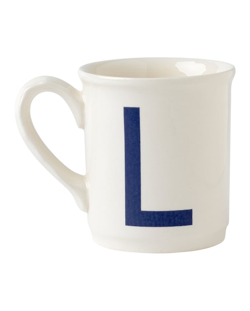Imagen 0 de Taza mug Alfabeto 'L' La Cartuja de Sevilla