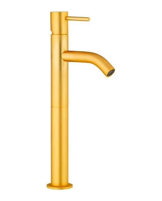 Imagen 0 de Grifo monomando alto con caño curvo para lavabo Veral Grizasa