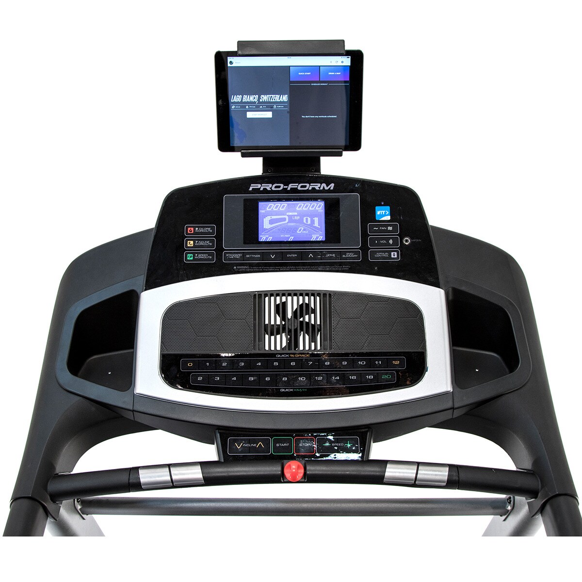 Passadeira Power 795i Proform Cinzento / Preto-7