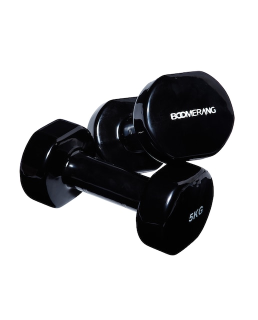 Imagen 0 de Set de 2 pesas vinilo 5 kg Boomerang
