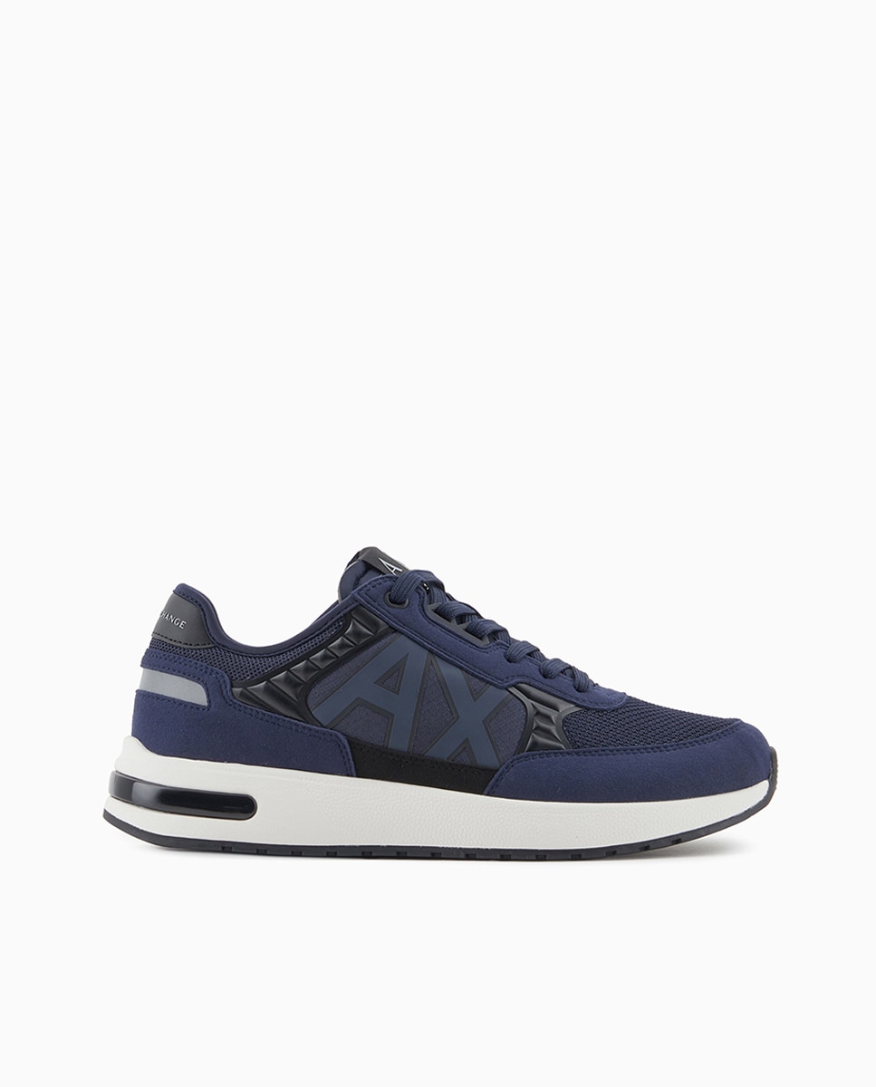 Imagen 0 de Zapatilla de hombre con logo multi tejidos