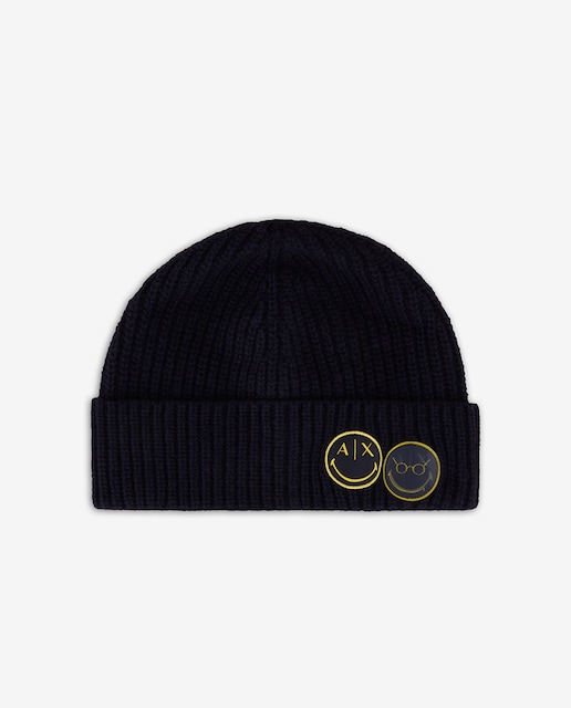 Imagen 0 de Gorra de hombre en color Azul Marino. Cápsula Smiley.