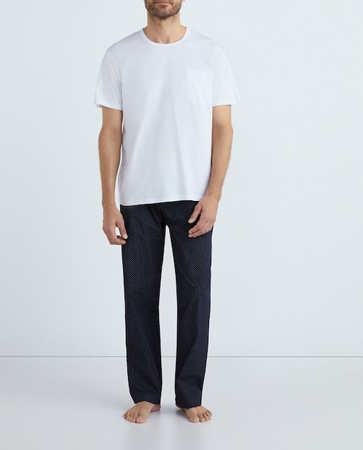 Imagen 0 de Pijama hombre camiseta con pantalón tejido