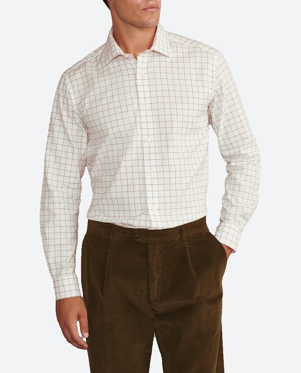 Imagen 0 de Camisa cuadros grandes de hombre