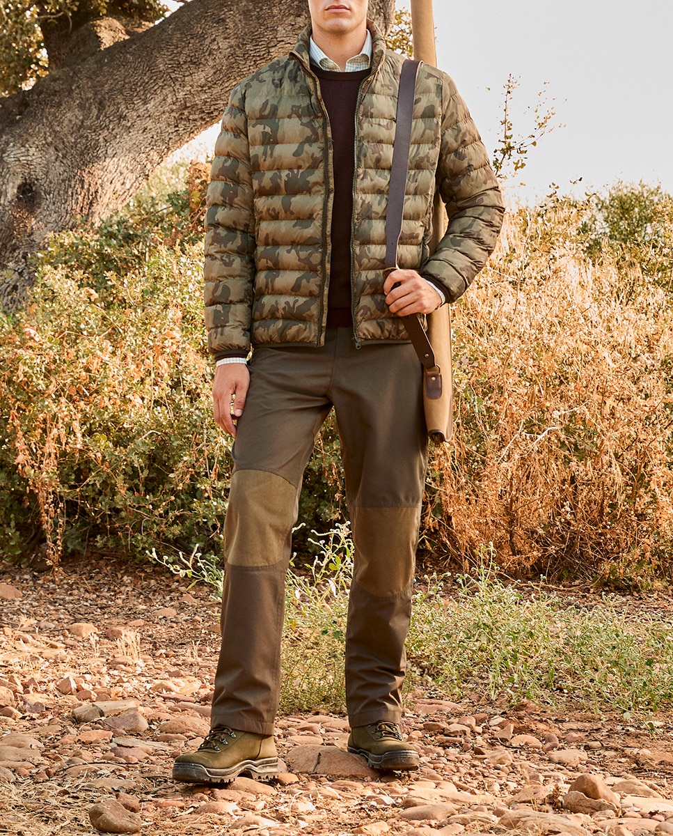 Imagen 0 de Cazadora acolchada camo hombre