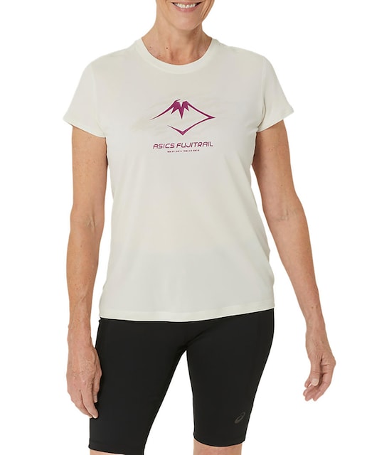 Imagen 0 de Camiseta de mujer Fujitrail Logo Ss Top Asics