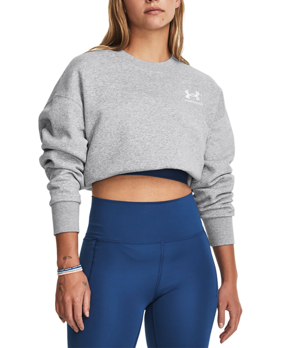 Imagen 0 de Sudadera de mujer Essential FlC OS Crew Under Armour