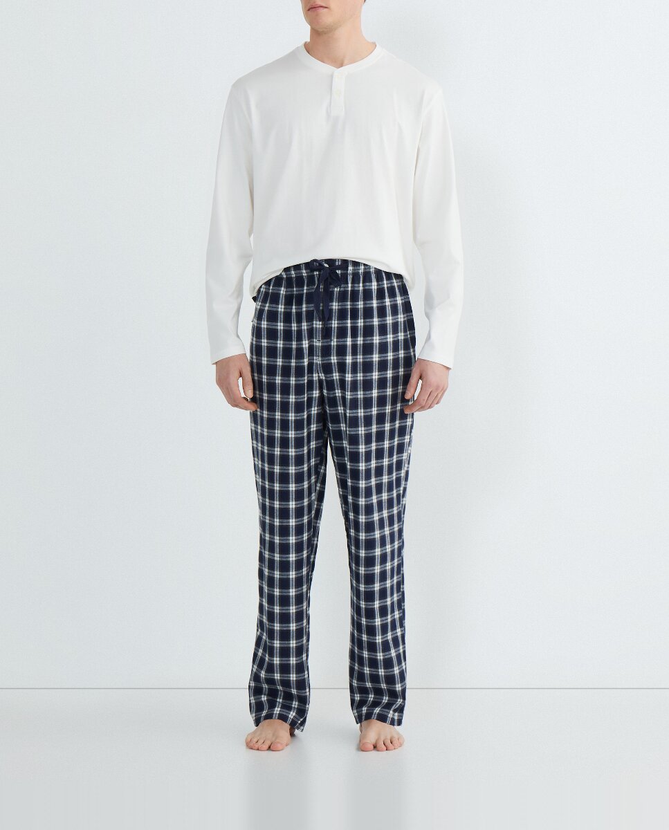 Imagen 0 de Pijama combinado franela hombre