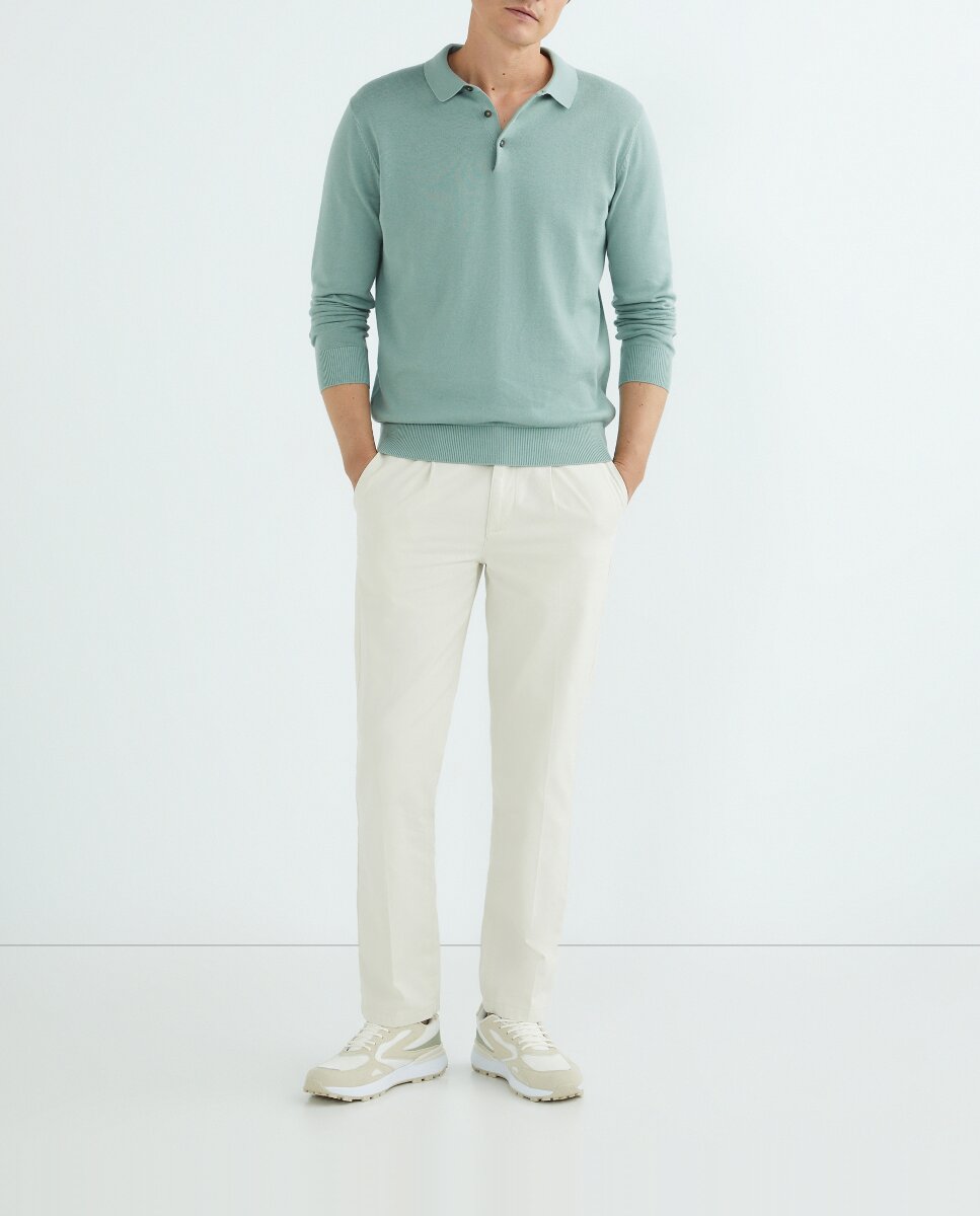 Imagen 0 de Pantalón hombre chino con pinzas