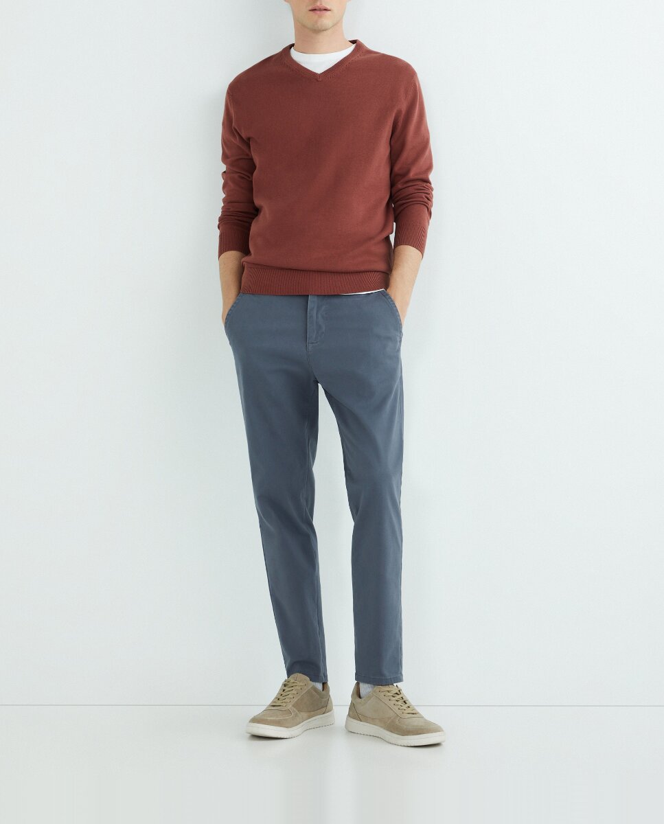 Imagen 0 de Pantalón hombre chino tapered fit