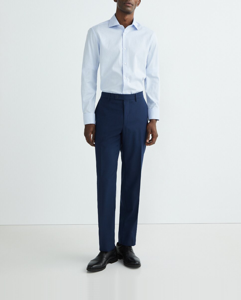 Imagen 0 de Camisa de vestir hombre regular estructura gemelo