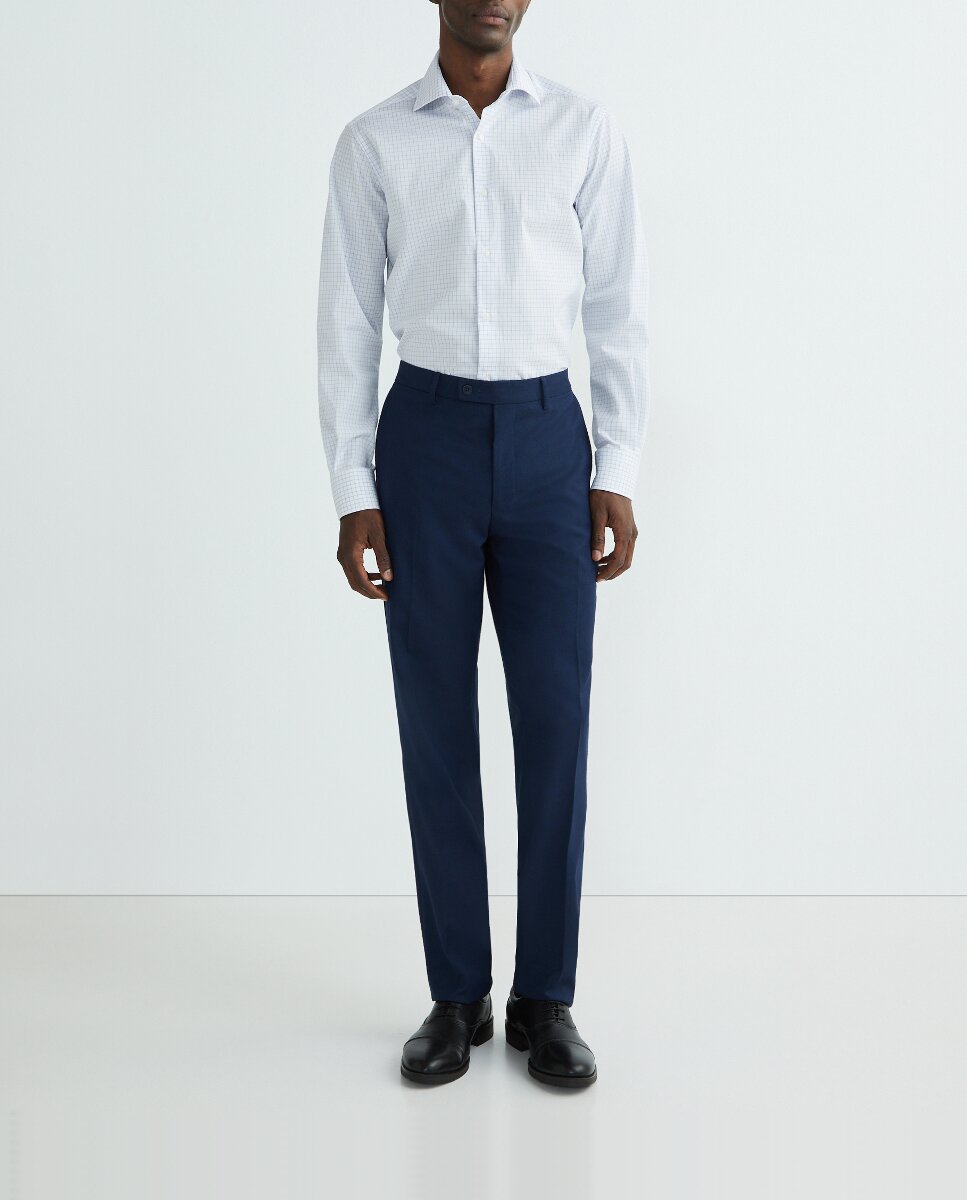 Imagen 0 de Camisa vestir hombre cuadros regular fit